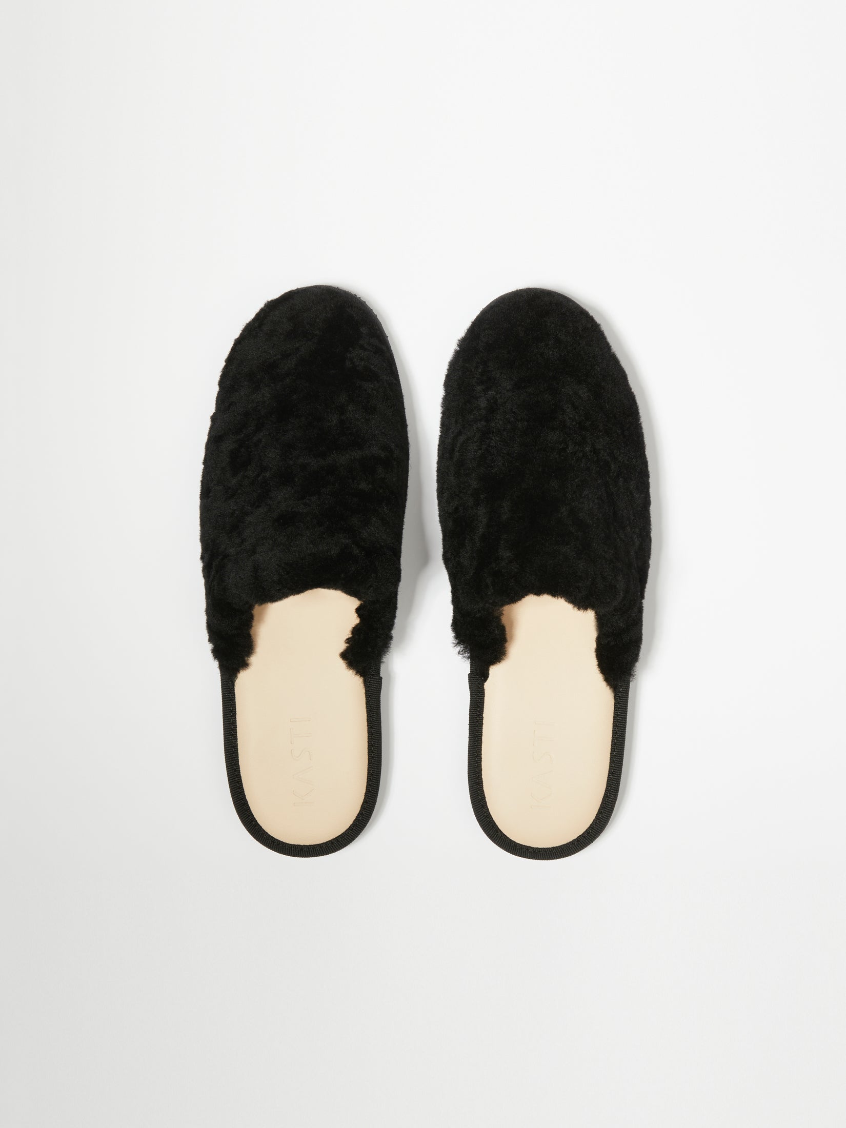 Agatha Hausschuh - schwarz