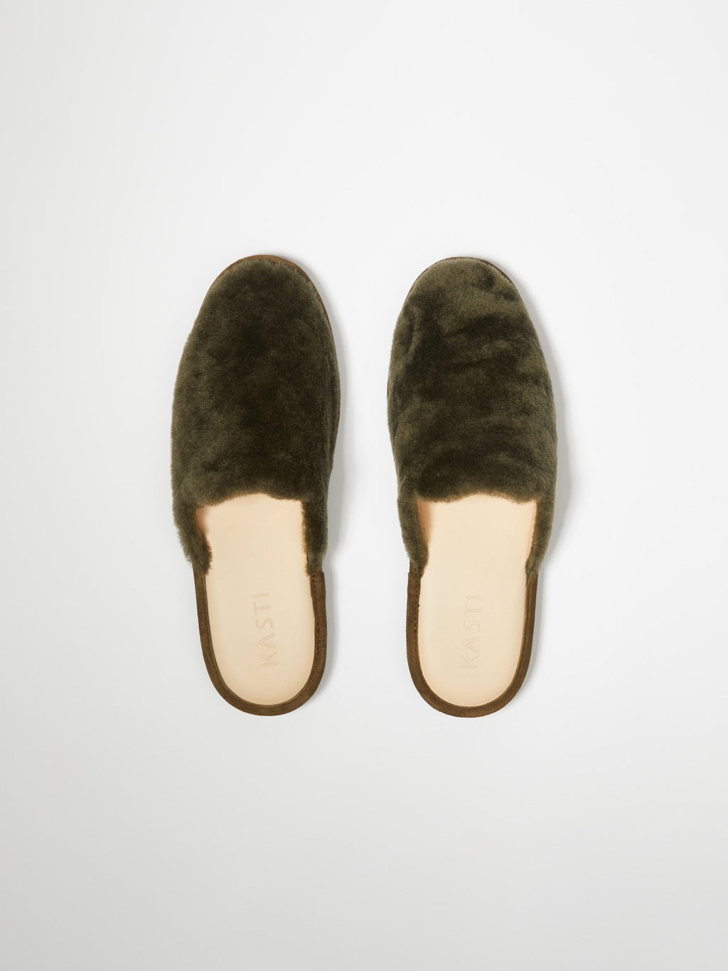 Agatha Hausschuh - Dunkelgrün