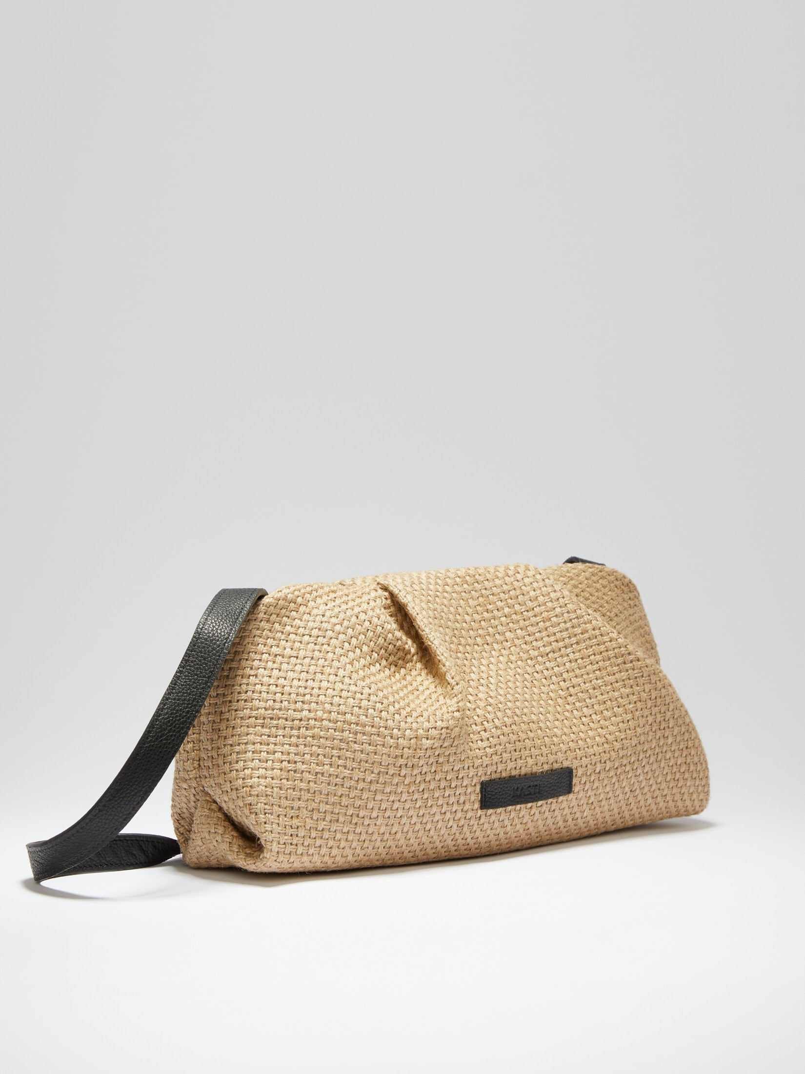 Große Fig Tasche - Raffia Beige
