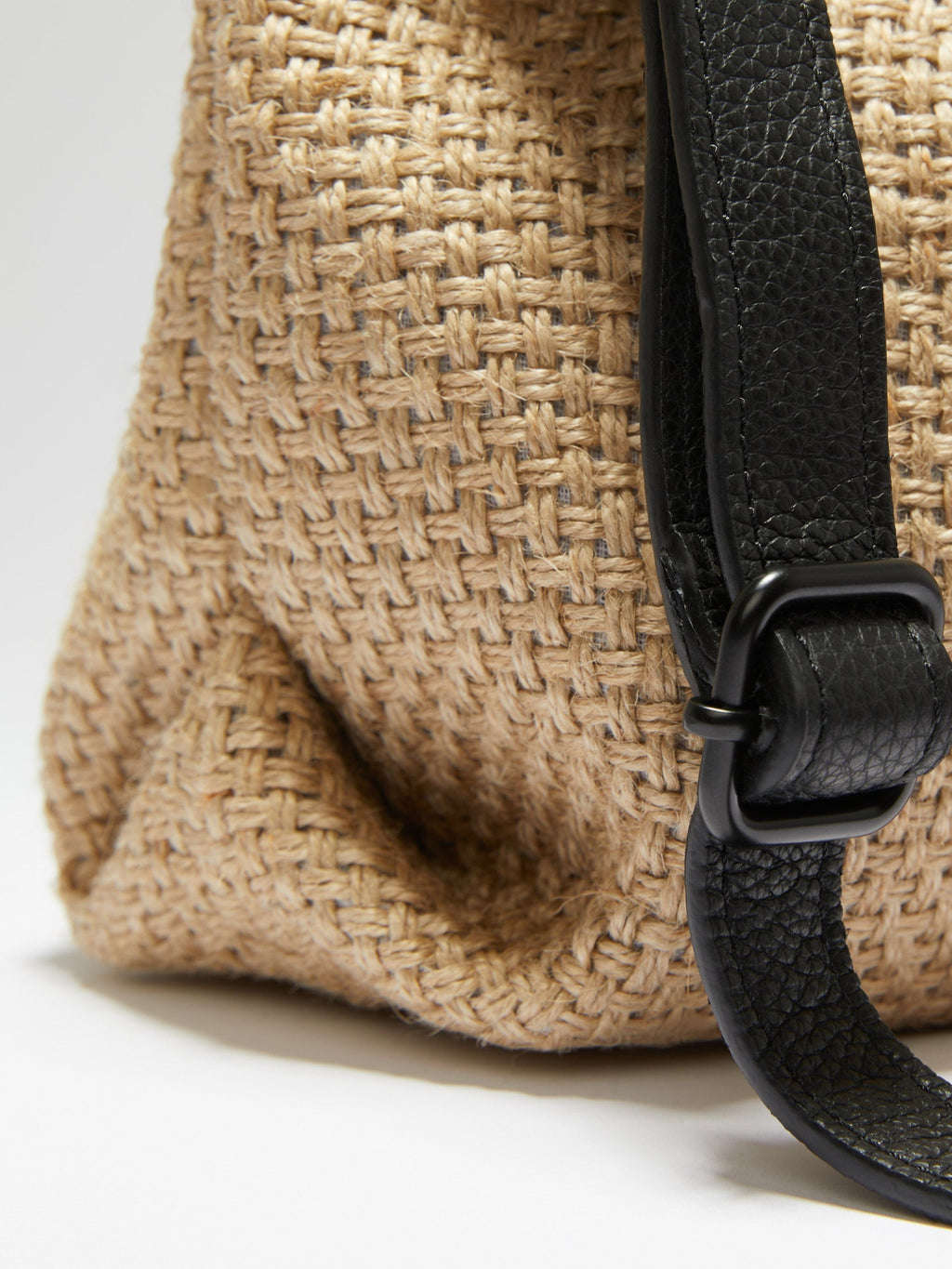 Große Fig Tasche - Raffia Beige
