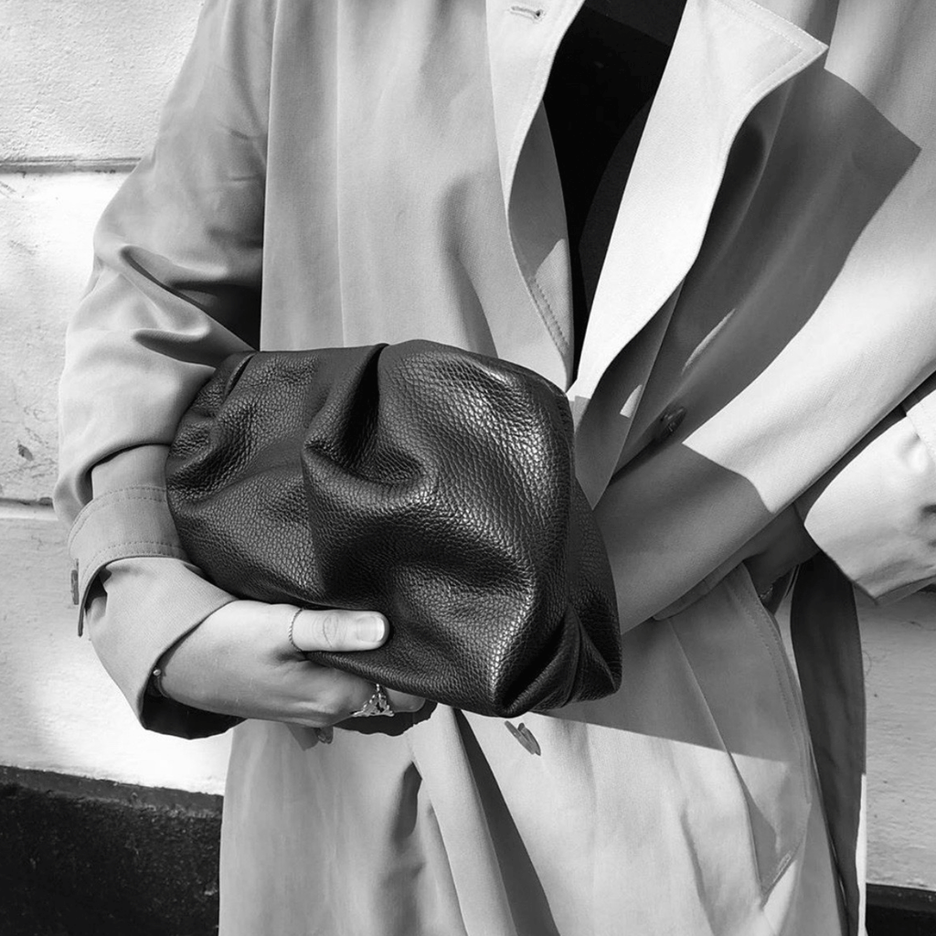 Große Futteral-Tasche - Schwarz