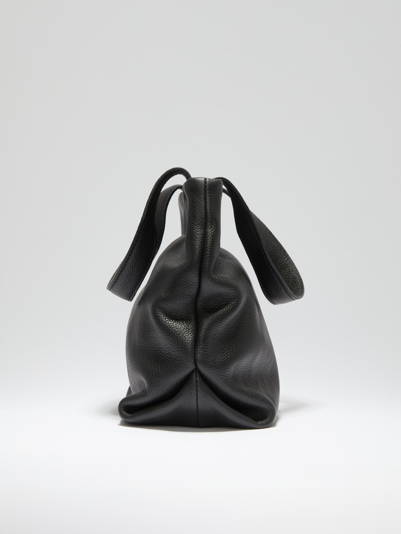 Blatt Eimer-Tasche - Schwarz