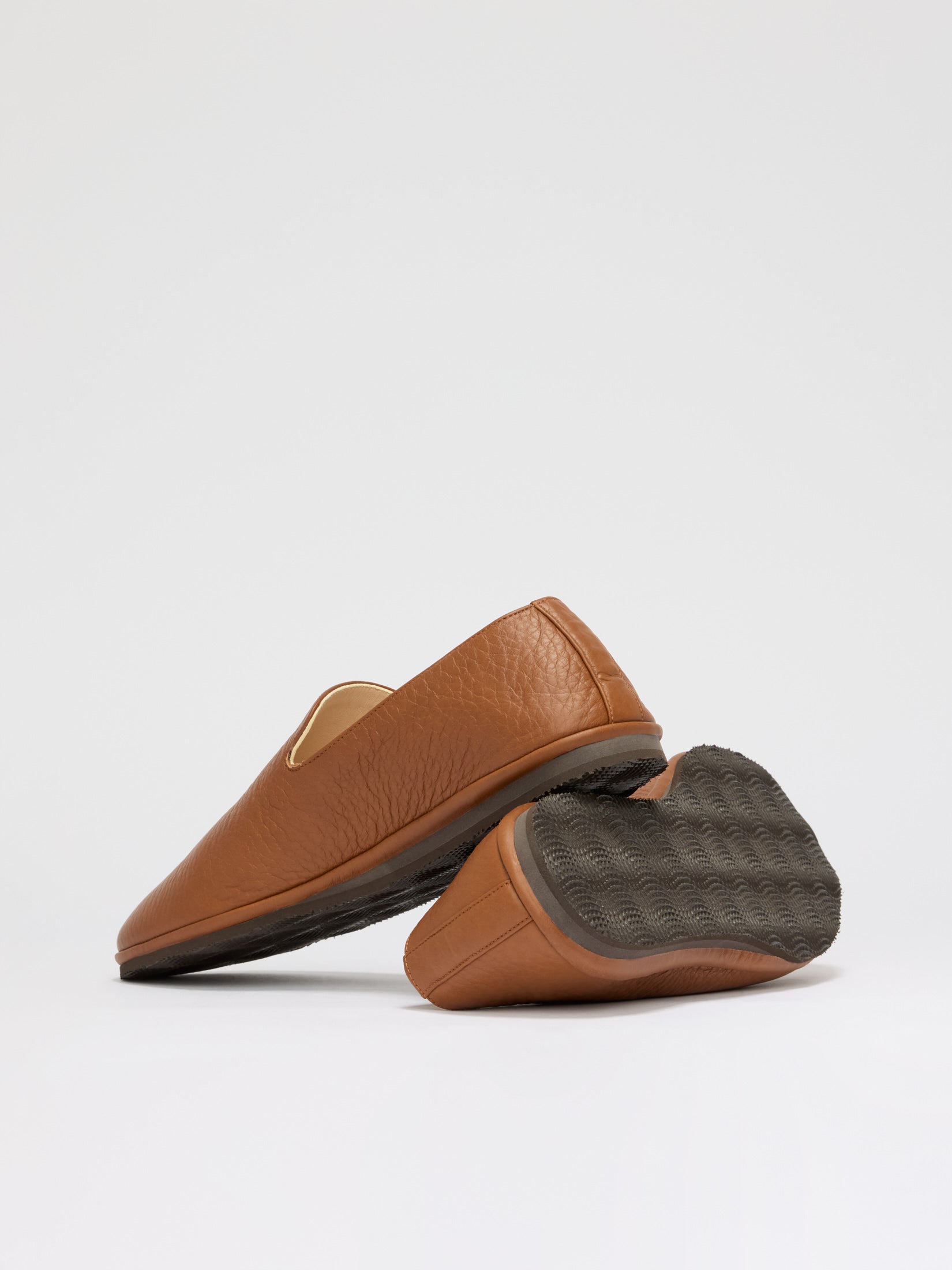 Rubine Loafer - Cognac - Schwedisches Leder