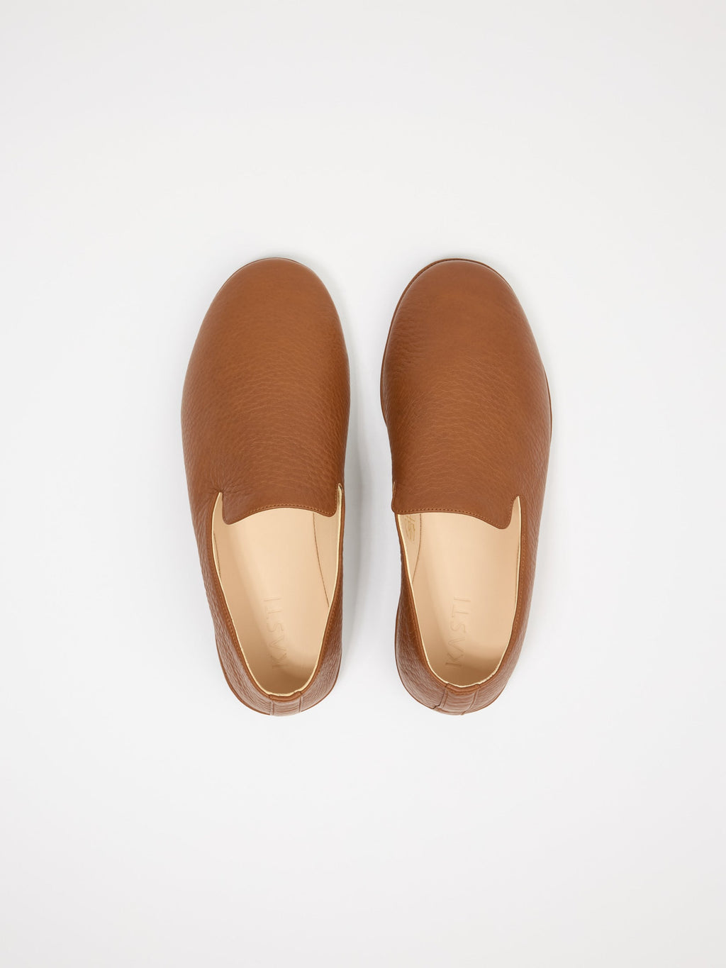 Rubine Loafer - Cognac - Schwedisches Leder