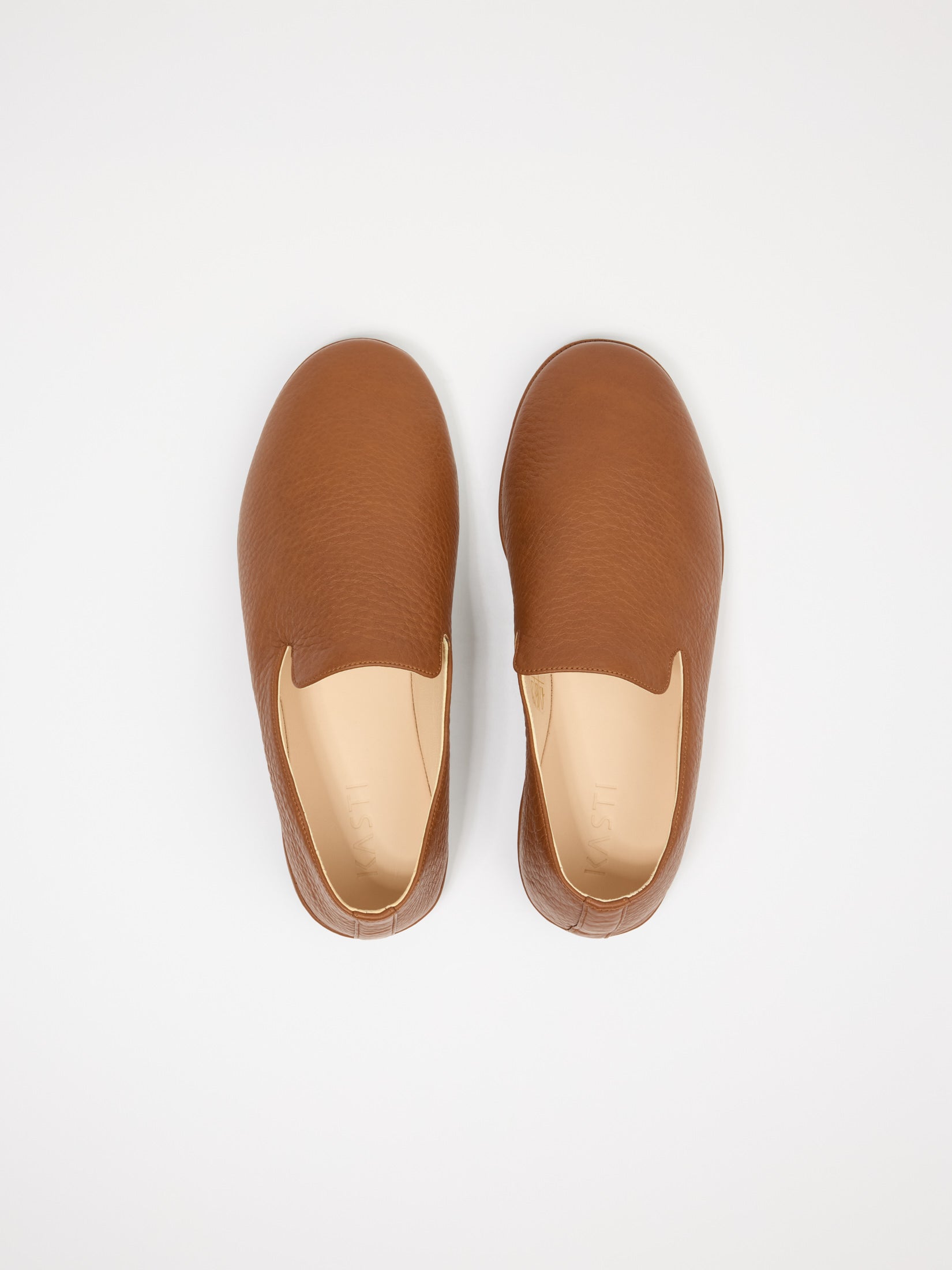 Rubine Loafer - Cognac - Schwedisches Leder