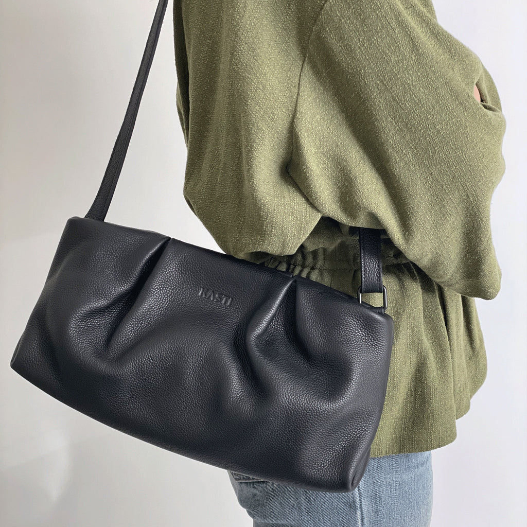 Große Futteral-Tasche - Schwarz